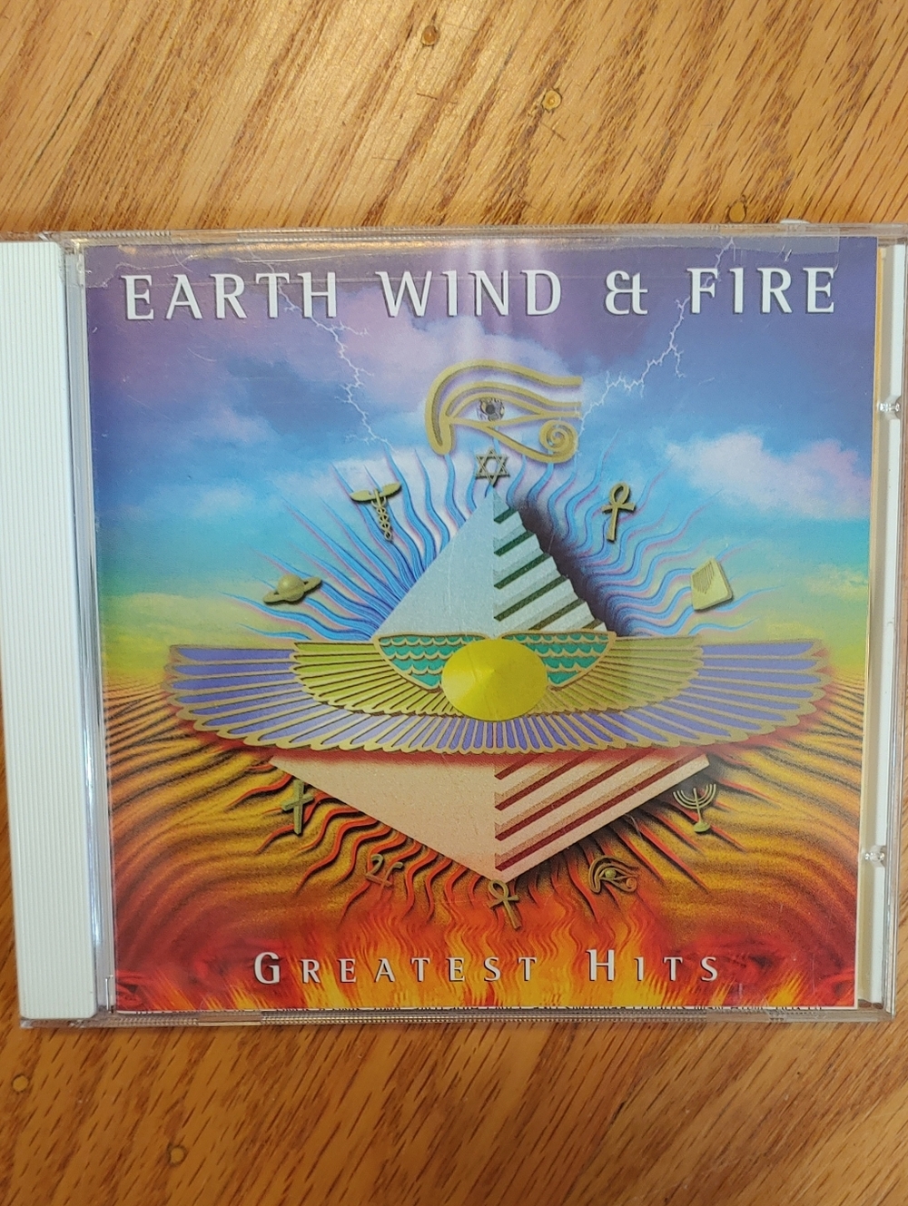Columbia Multicolor Pyramid Design CD Cover Art